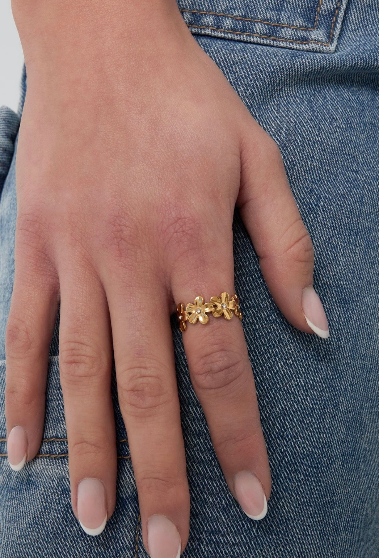 „Fleure de Lumière" Ring