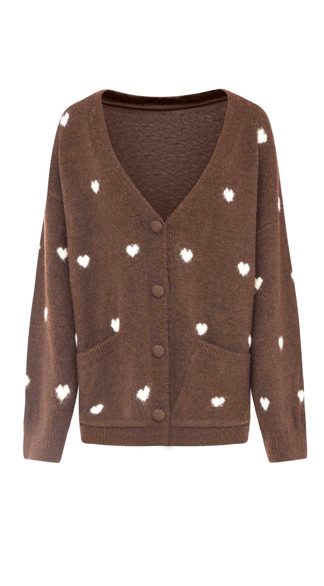 „Mellow Heart“ Strickjacke