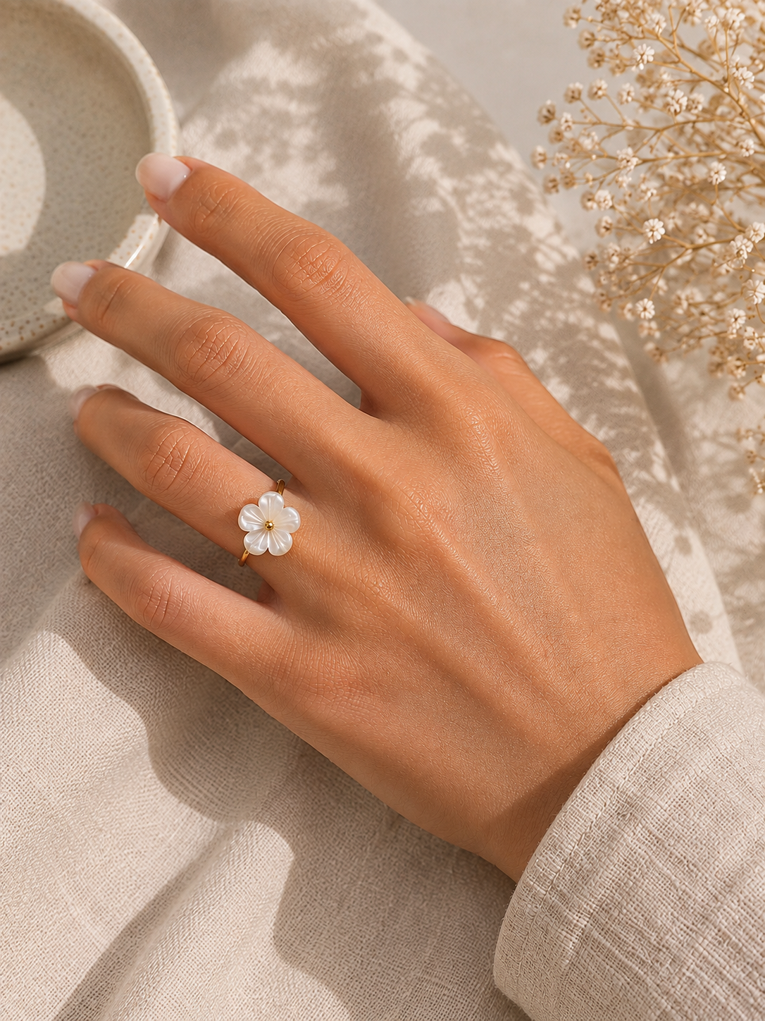 „Fiore di Vita“ Ring