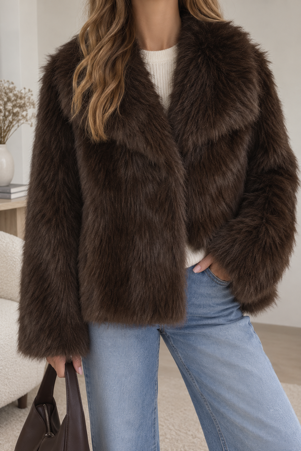 „Velours“ Jacke